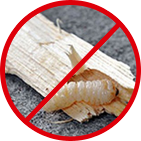 infected pallets - avoid this by using heat treatment